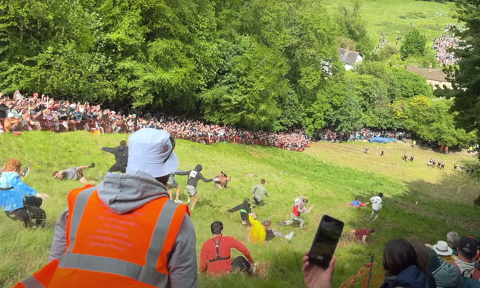 cheese rolling festival