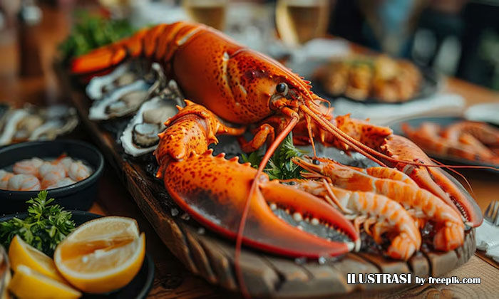 restoran seafood yang populer new york